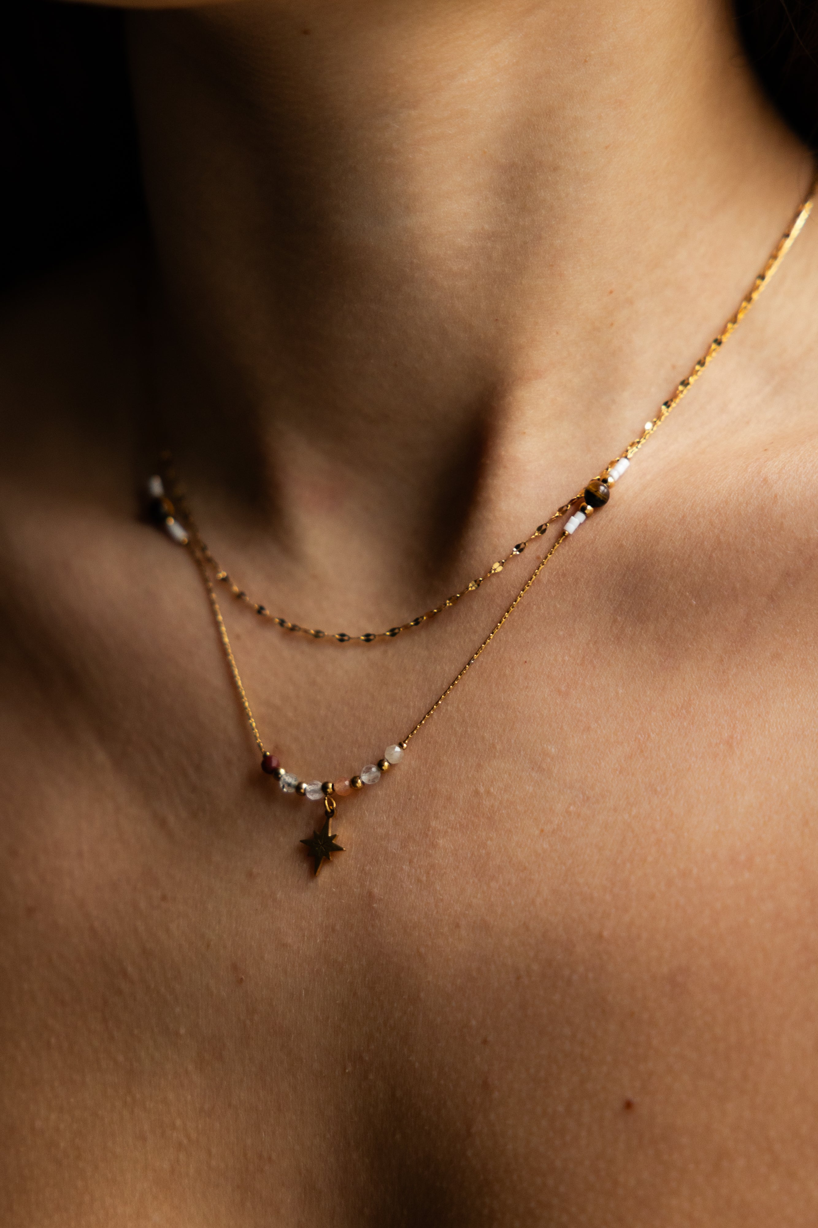 Star Beads Earth ketting