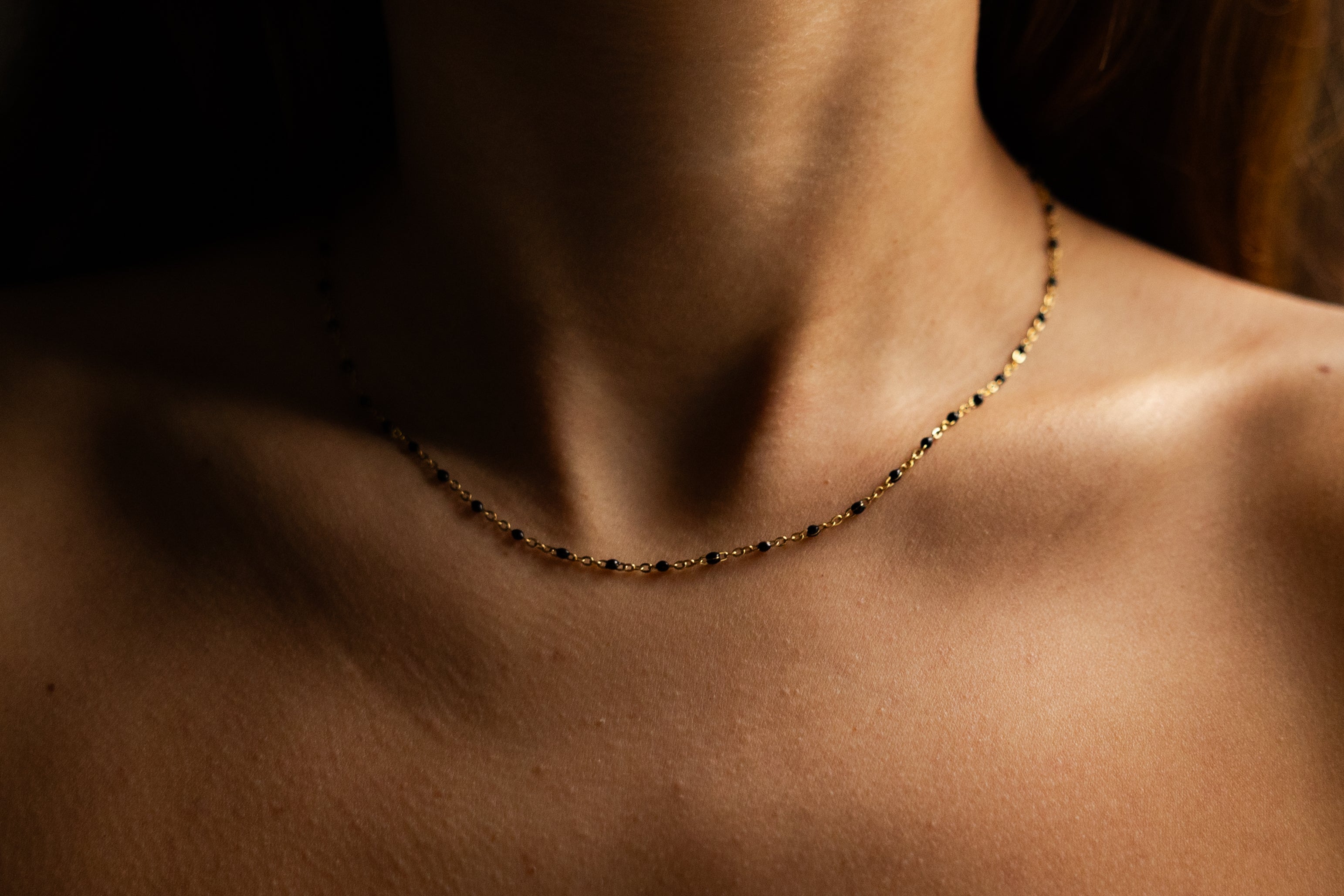Mare Black necklace