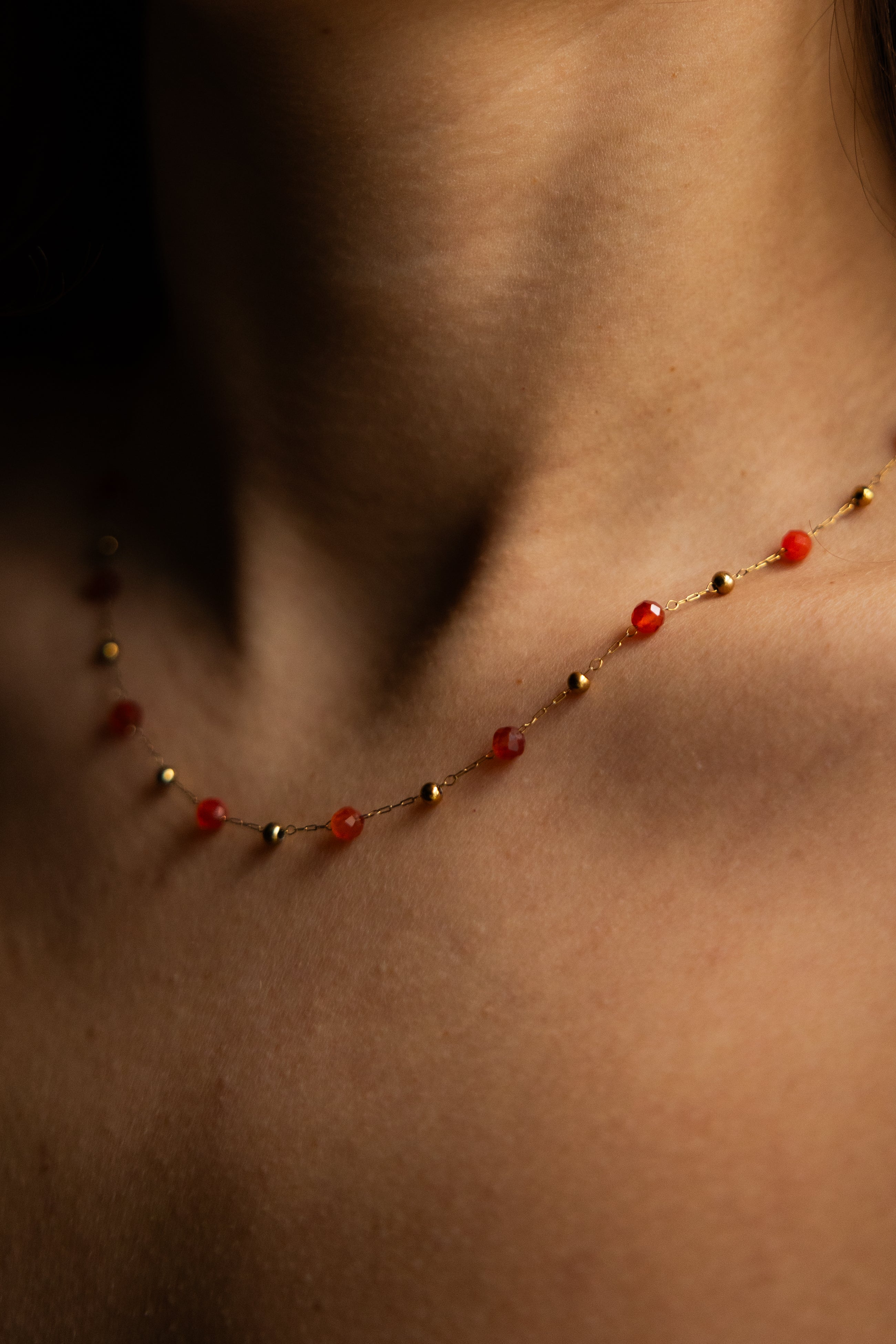 Bella Cornaline ketting