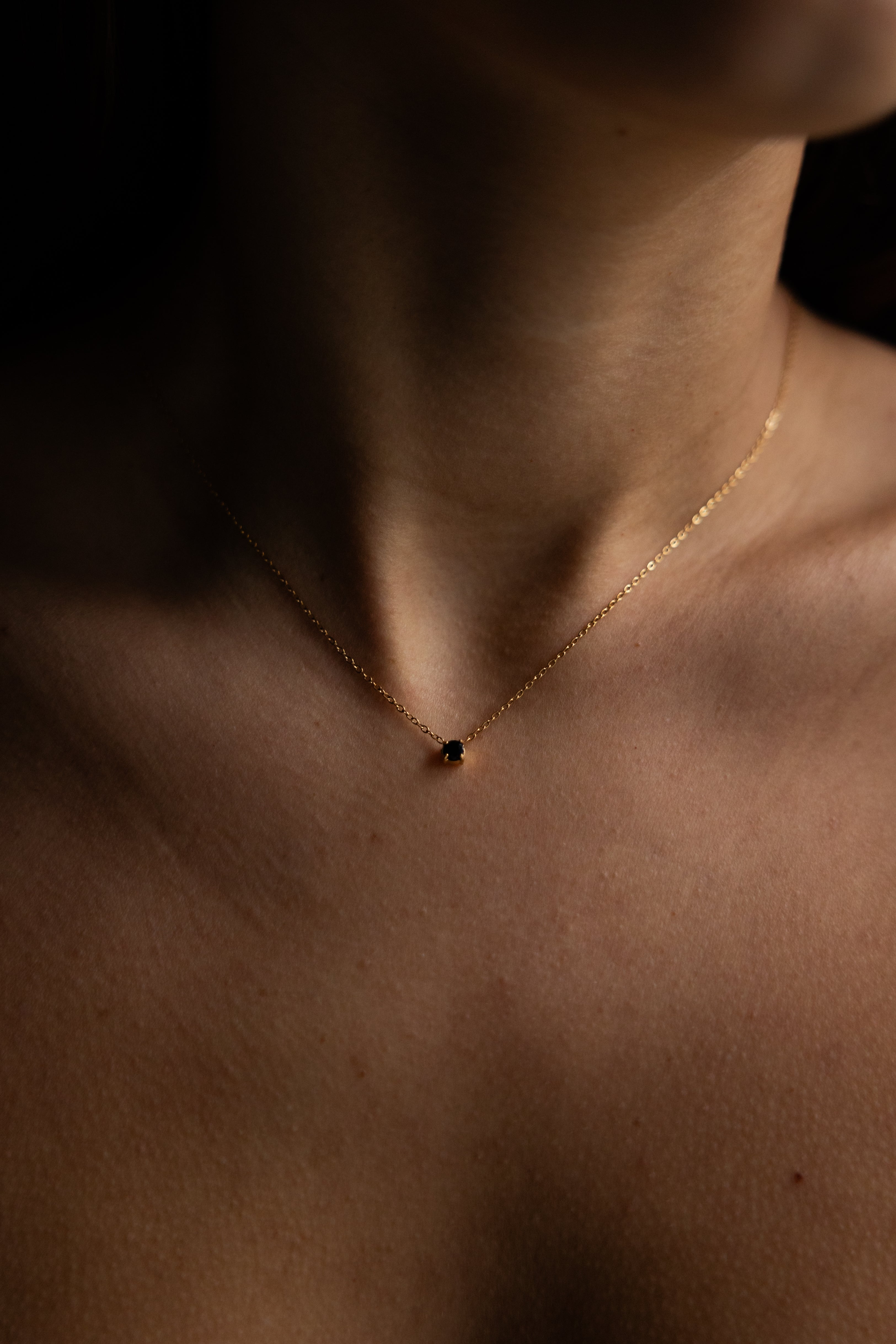 Little Diamond Black ketting
