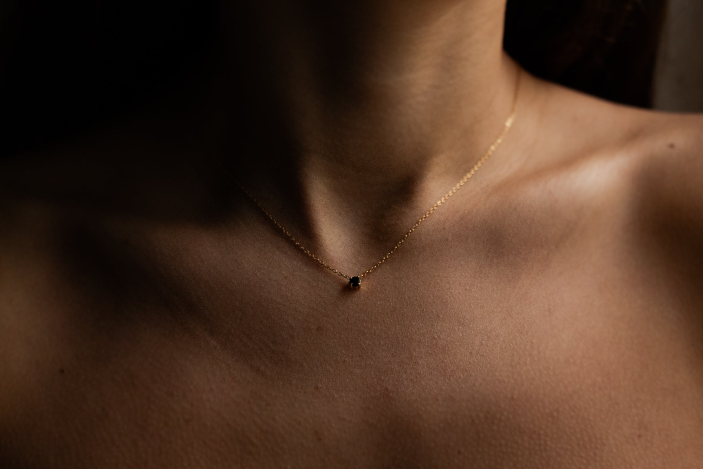 Little Diamond Black ketting