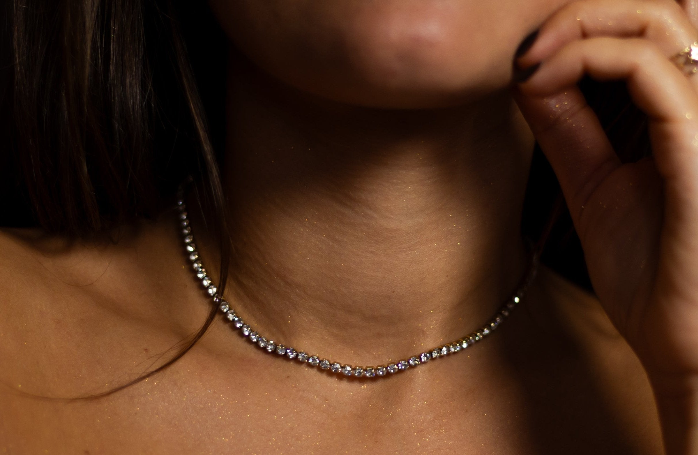 Diamond Tennis ketting